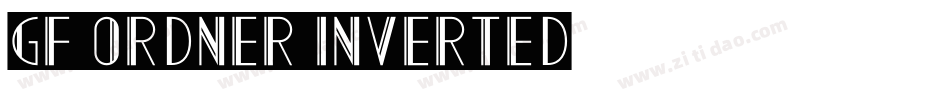 GF Ordner Inverted字体转换